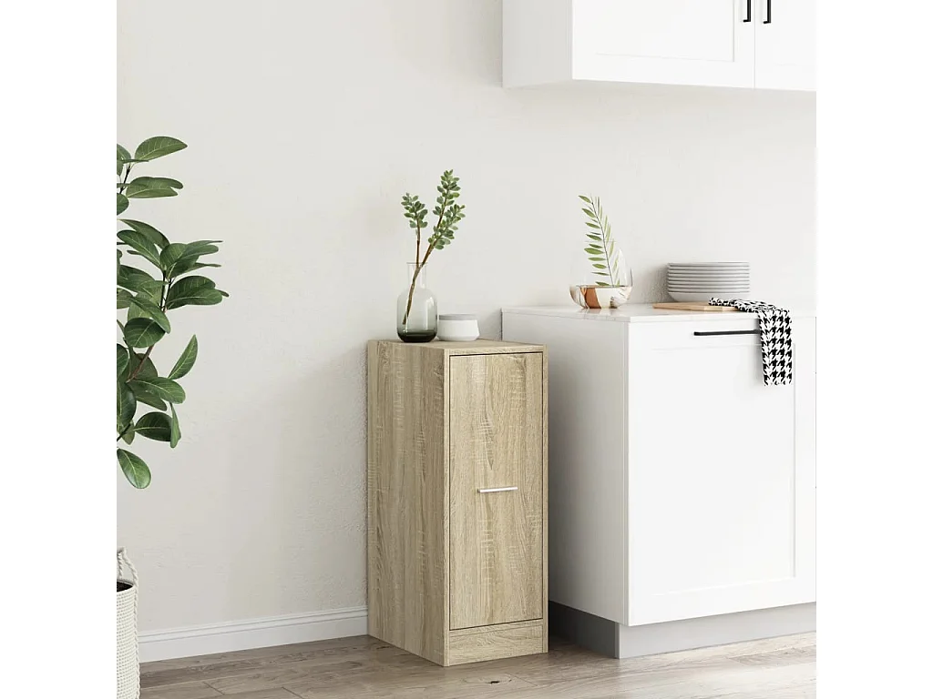 Armoire d'apothicaire chêne sonoma 30x41x77,5cm bois ingénierie