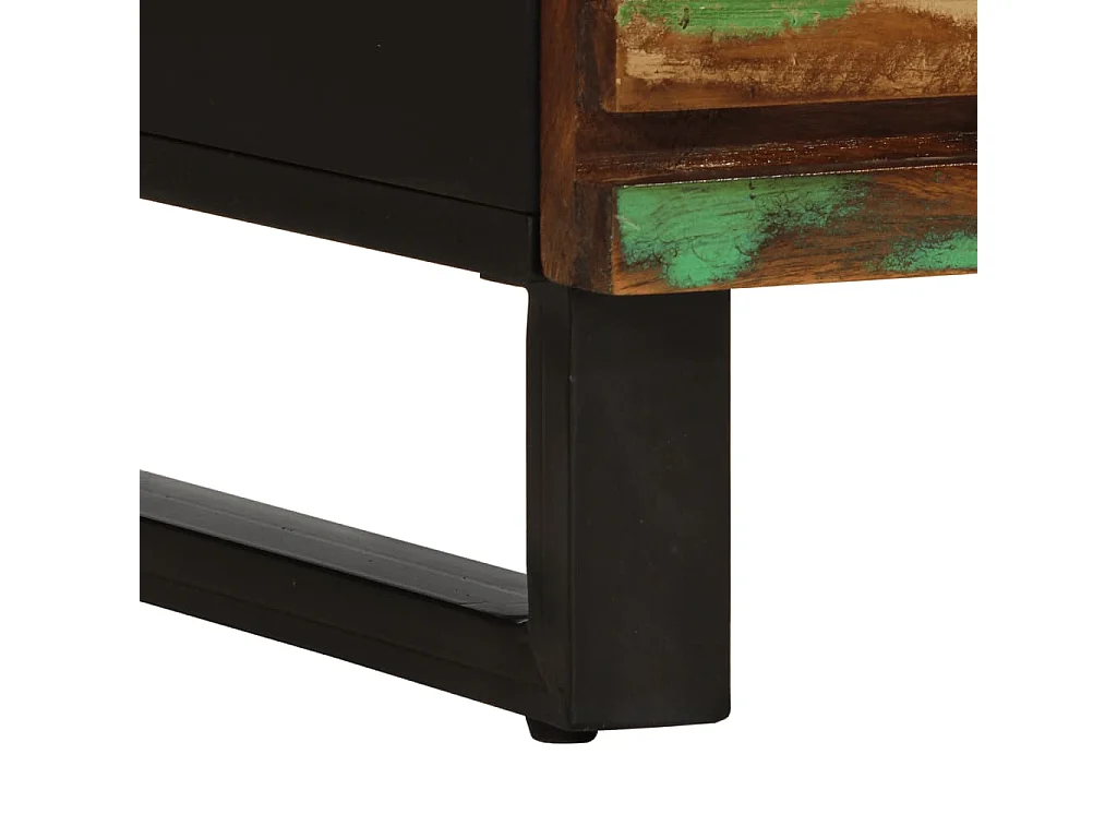 Credenza 40x34x75 cm in legno massello di acacia