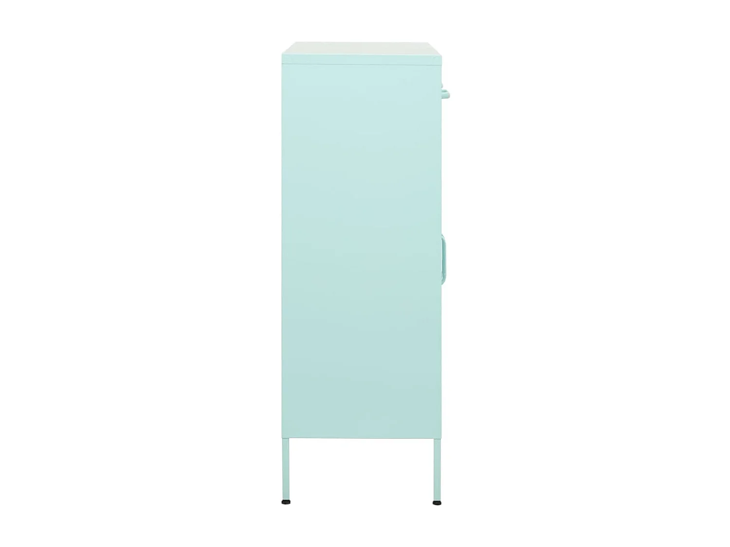 Armoire de rangement Vert menthe 80x35x101,5 cm Acier