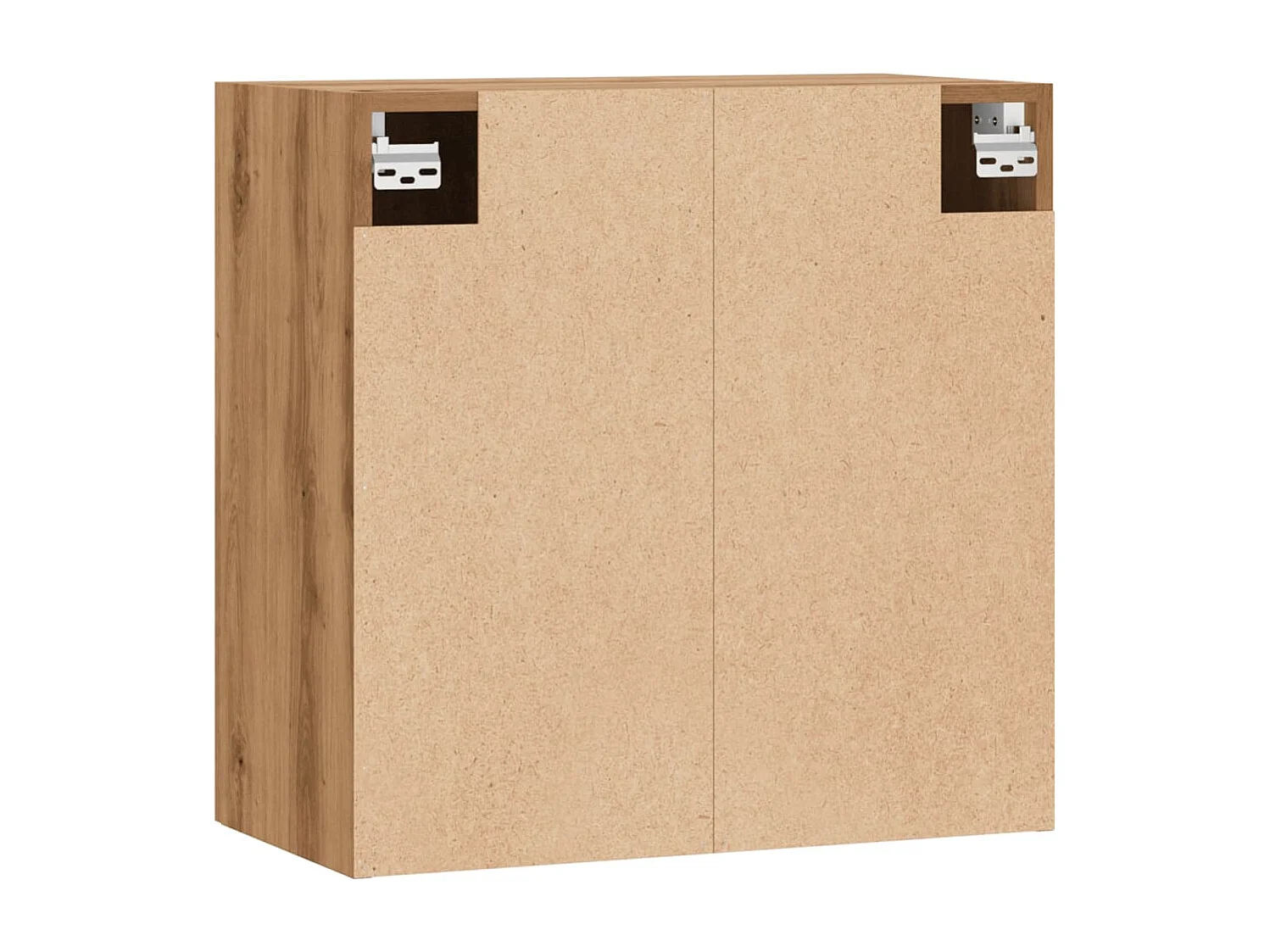 Armoire murale chêne artisanal 60x31x60 cm bois d'ingénierie