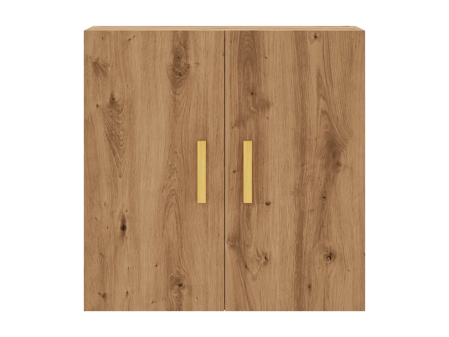 Armoire murale chêne artisanal 60x31x60 cm bois d'ingénierie