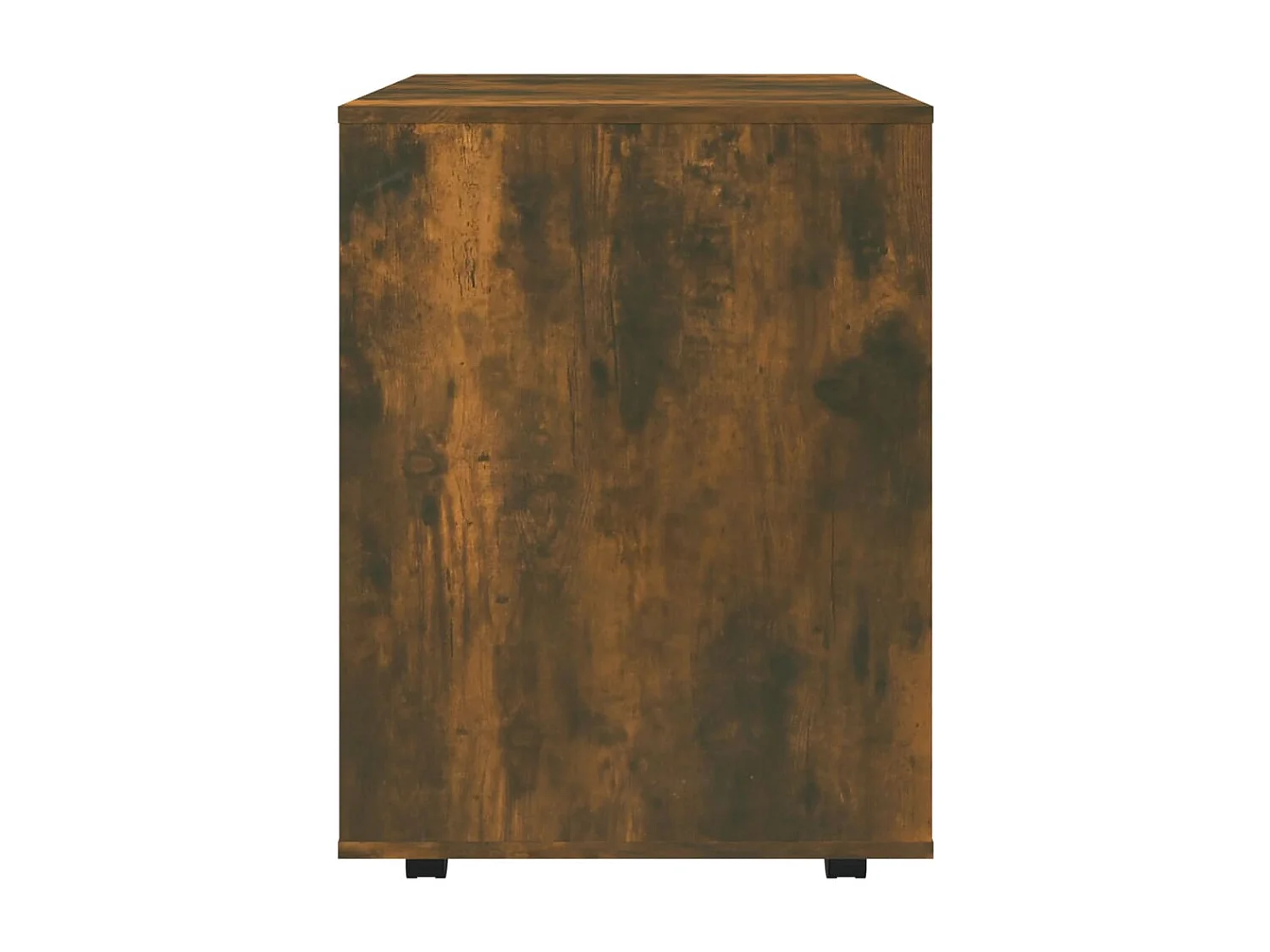 Armoire roulante Chêne fumé 60x53x72 cm Bois d'ingénierie