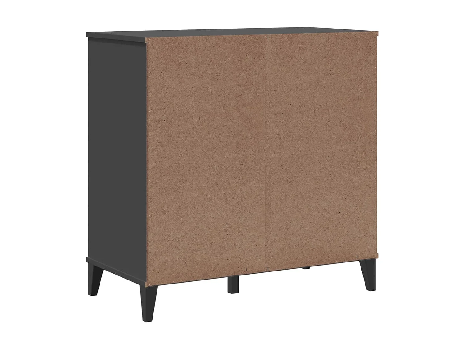 Commode VIKEN gris anthracite bois d'ingénierie