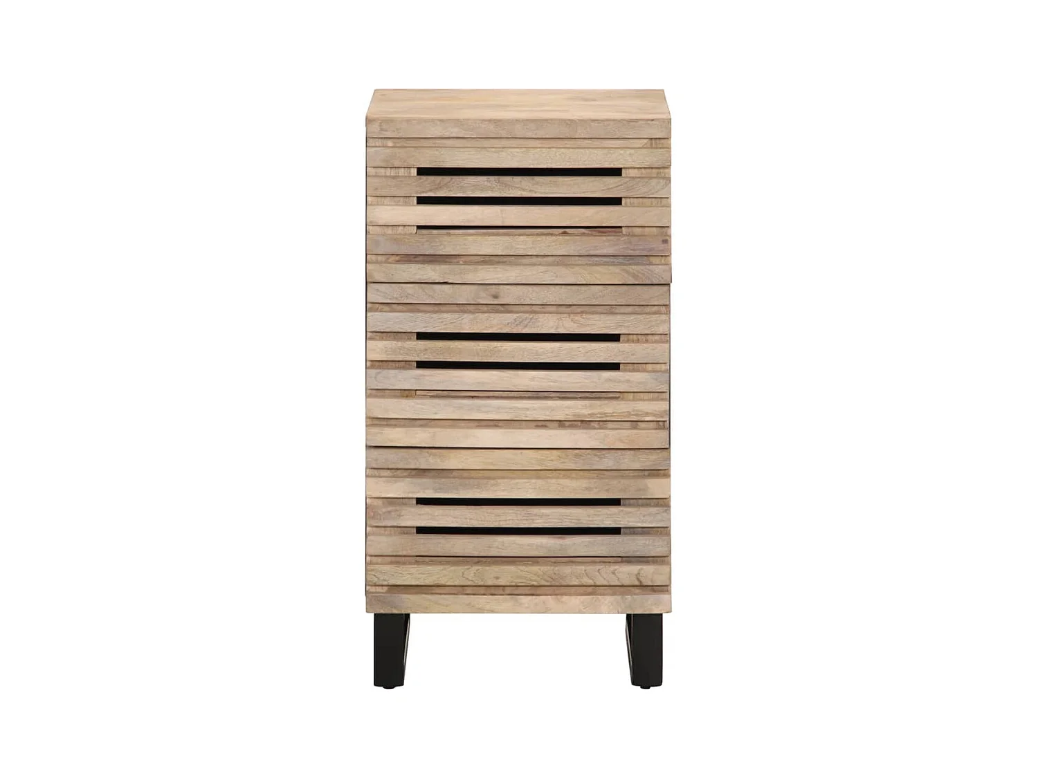 Buffet 40x34x75 cm bois massif de manguier