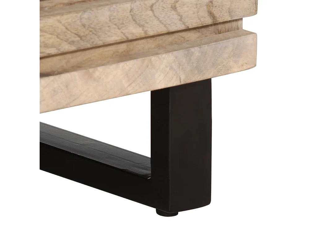 Buffet 40x34x75 cm bois massif de manguier