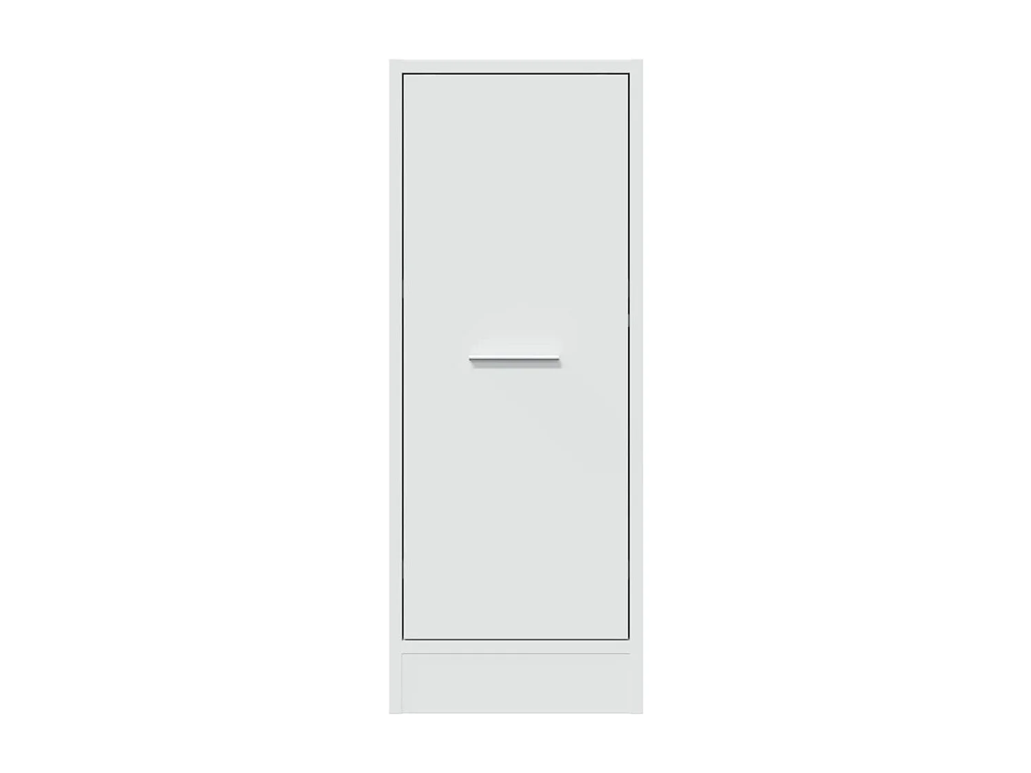 Armoire d'apothicaire blanc 30x41x77,5 cm bois d'ingénierie