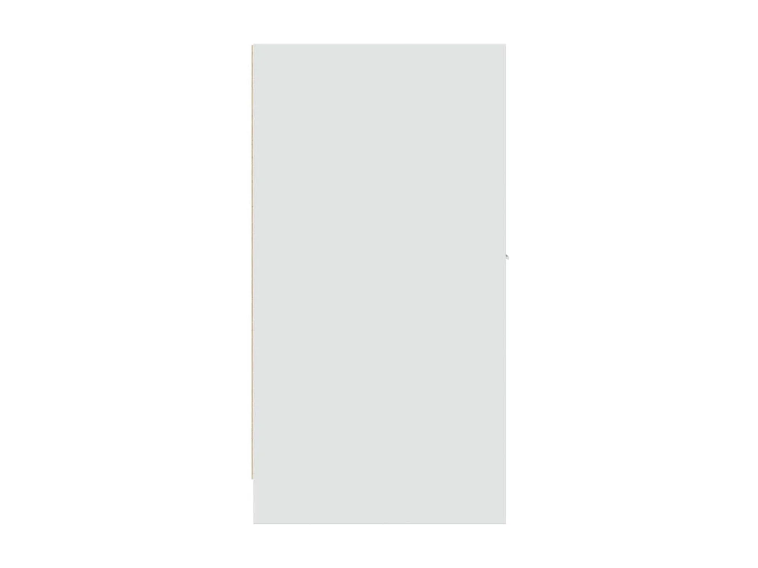 Armoire d'apothicaire blanc 30x41x77,5 cm bois d'ingénierie