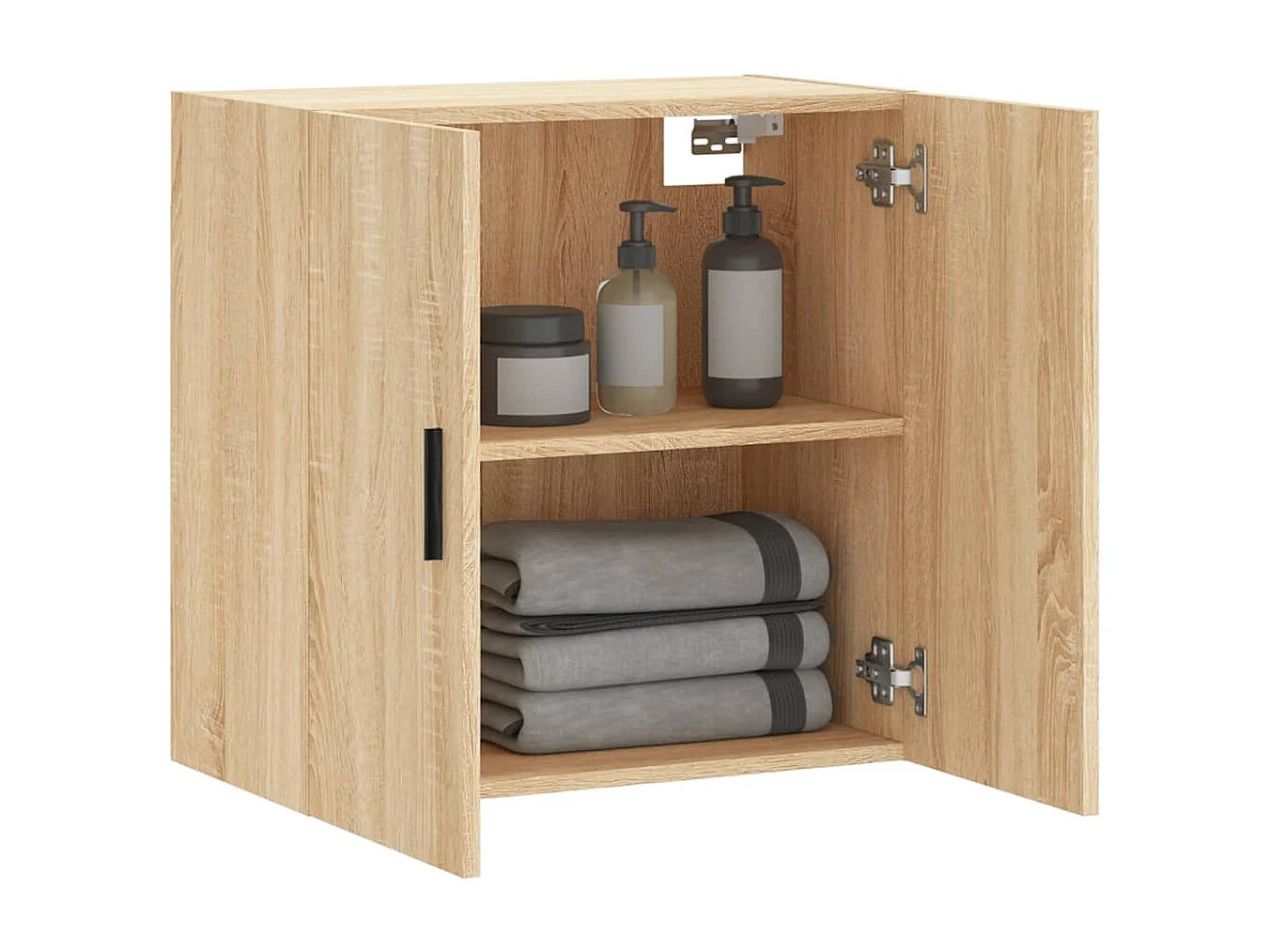 Armoire murale chêne sonoma 60x31x60 cm bois d'ingénierie