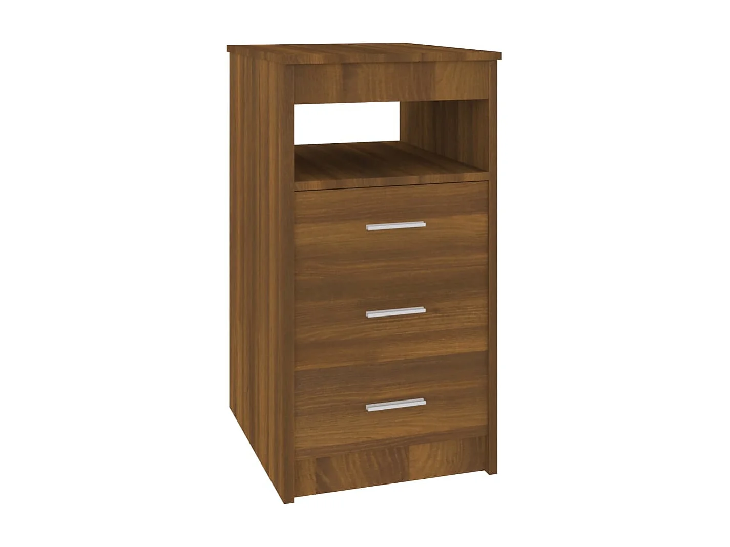 Armoire à tiroirs Chêne marron 40x50x76 cm Bois d'ingénierie
