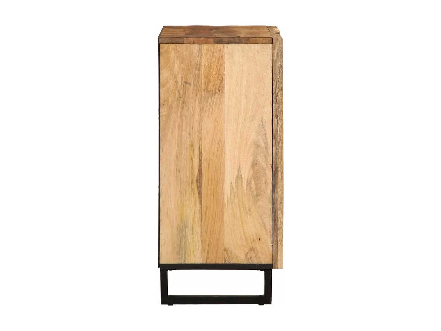 Buffet 60x34x75 cm bois de manguier massif brut