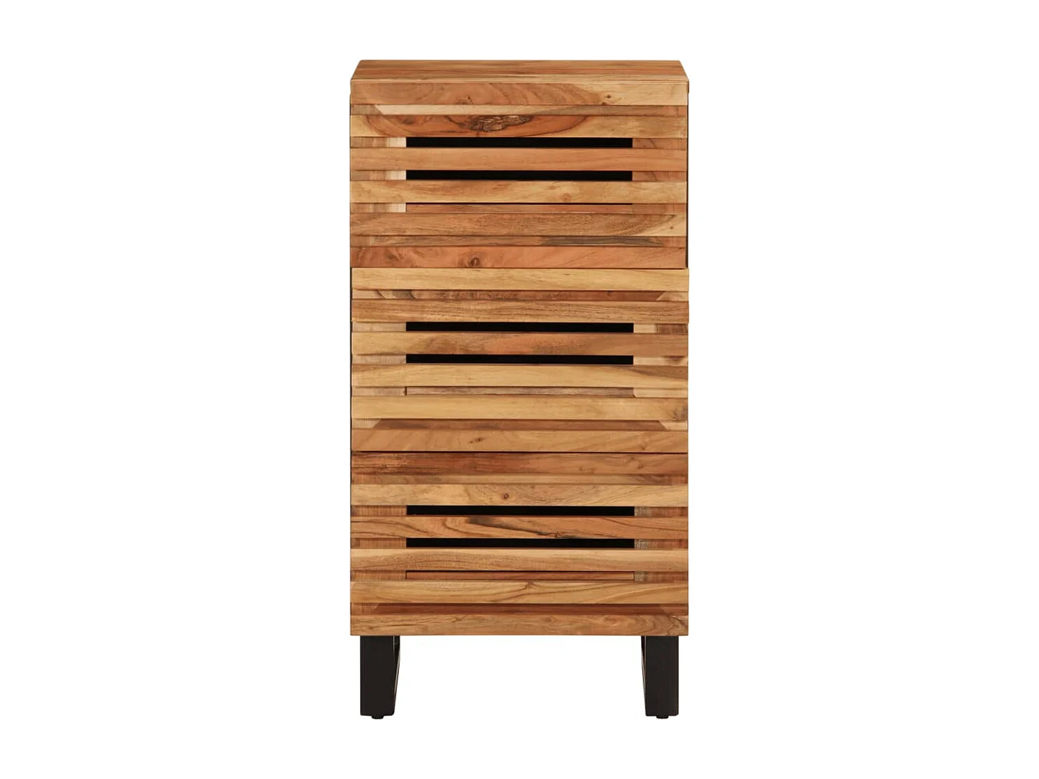 Buffet 40x34x75 cm bois d'acacia massif