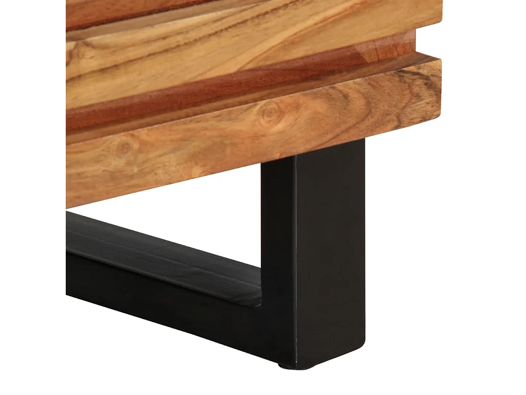 Buffet 40x34x75 cm bois d'acacia massif