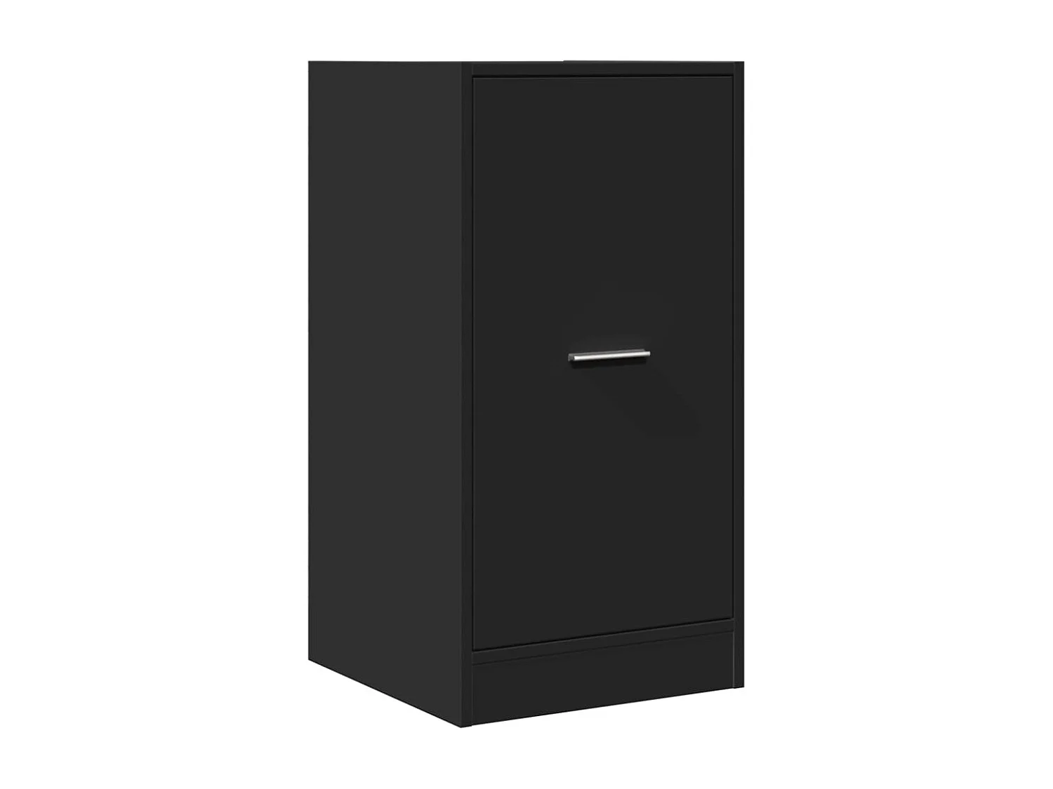 Mueble boticario negro 40x41x77,5 cm madera contrachapada
