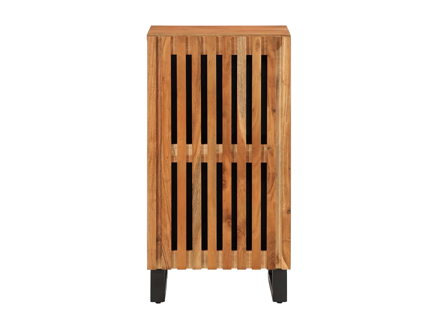 Credenza 40x34x75 cm in legno massello di acacia