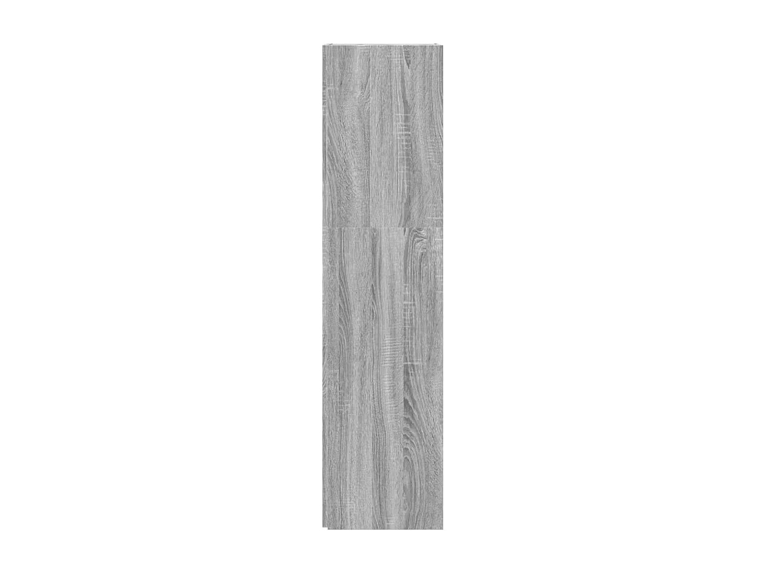 Sonoma grauer Eckschrank 33x33x132 cm Holzwerkstoff
