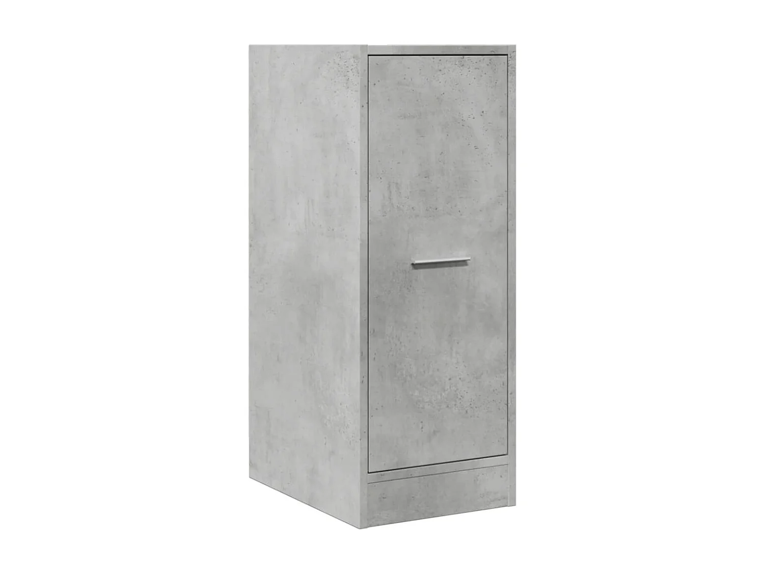 Armoire d'apothicaire gris béton 30x41x77,5cm bois d'ingénierie