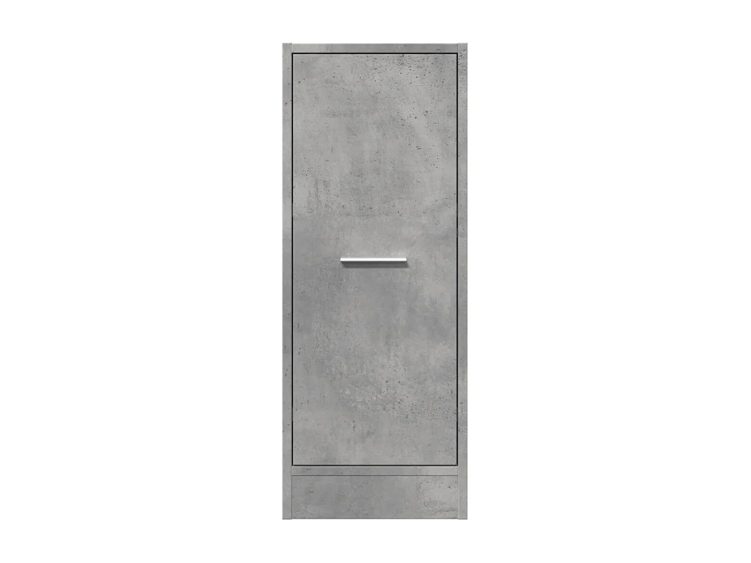 Armoire d'apothicaire gris béton 30x41x77,5cm bois d'ingénierie