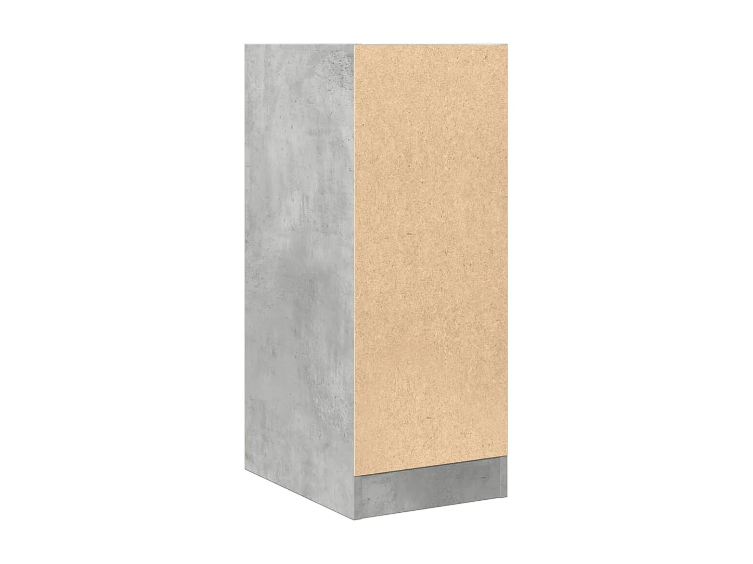 Armoire d'apothicaire gris béton 30x41x77,5cm bois d'ingénierie