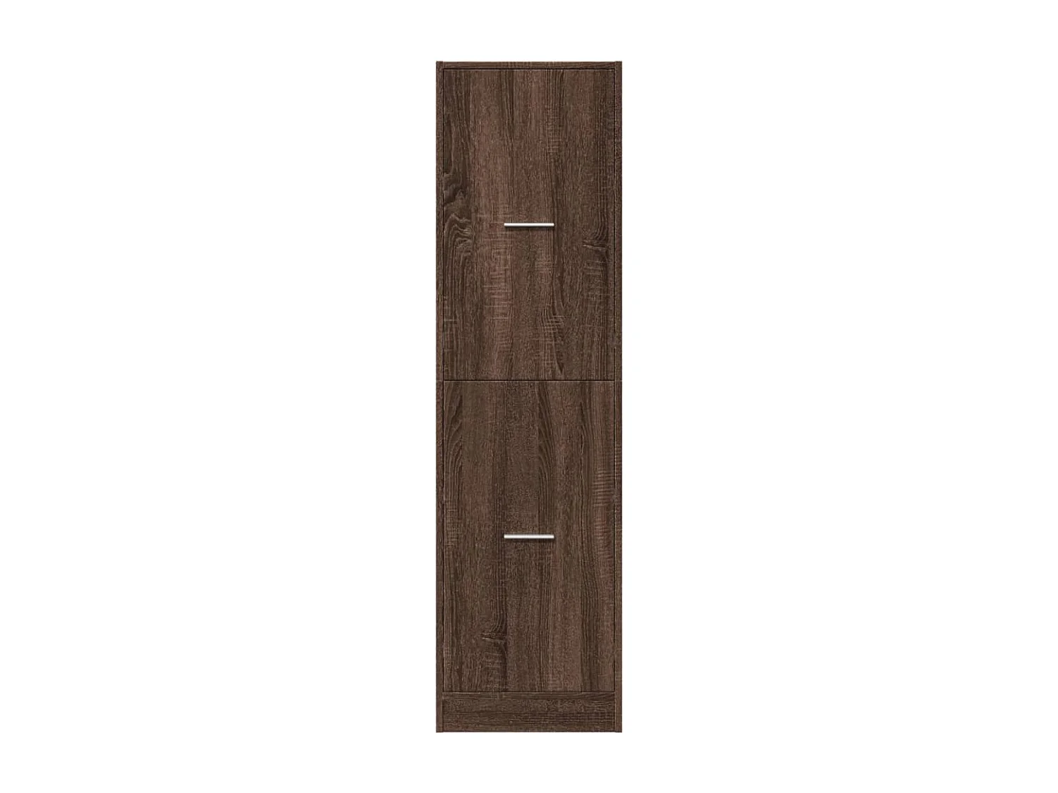 Mueble boticario roble marrón 40x41x144,5 cm madera contrachapada