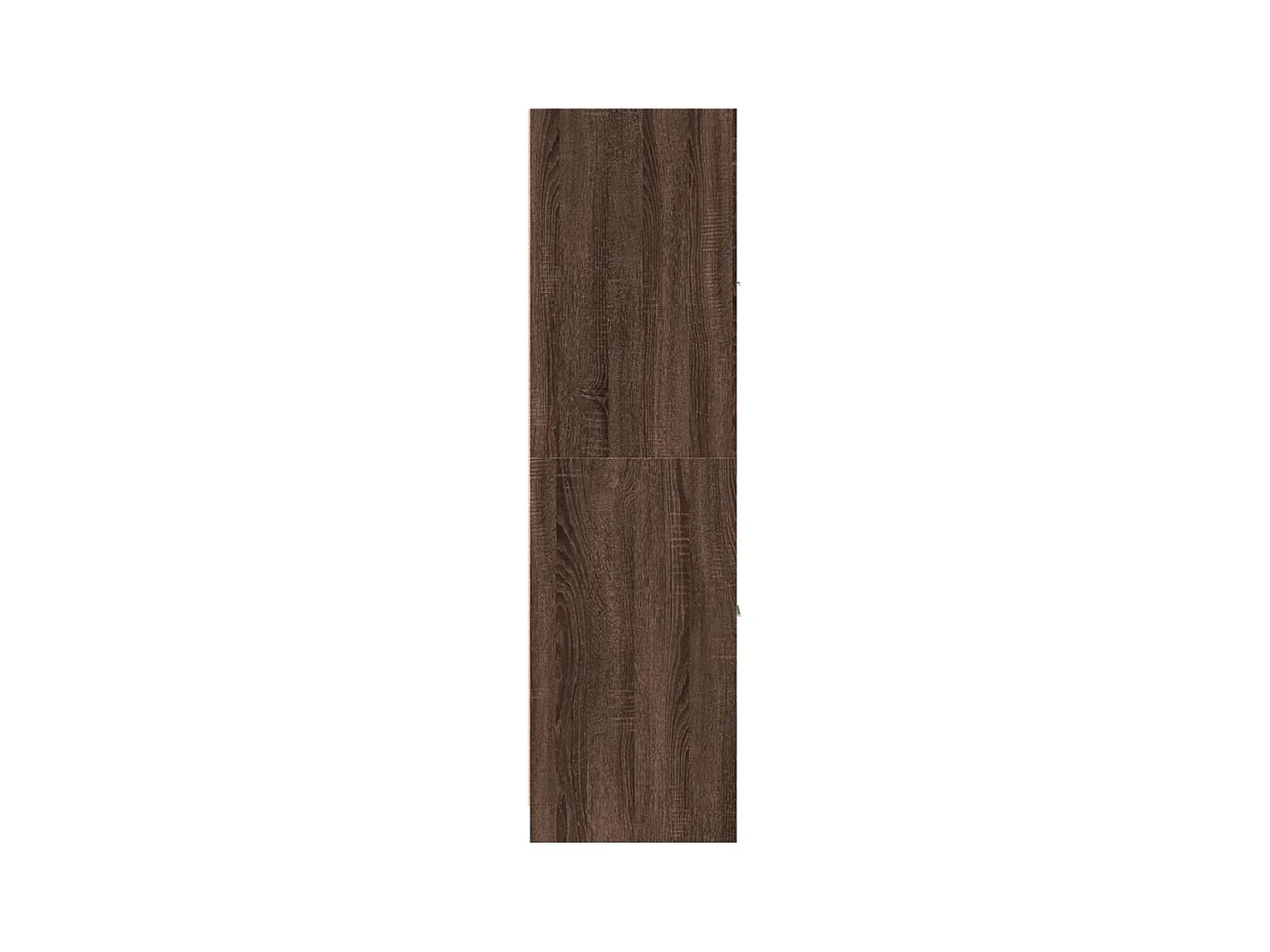 Bruin eiken apothekerskast 40x41x144,5 cm samengesteld hout