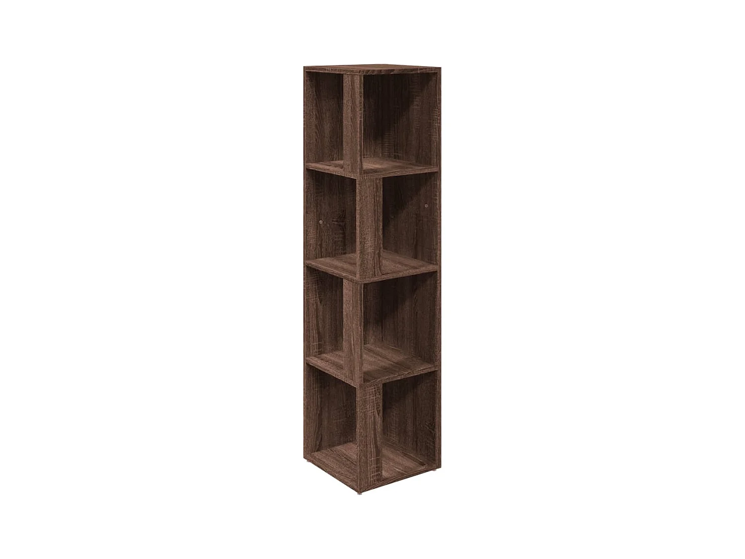 Armoire d'angle Chêne marron 33x33x132 cm Bois d'ingénierie