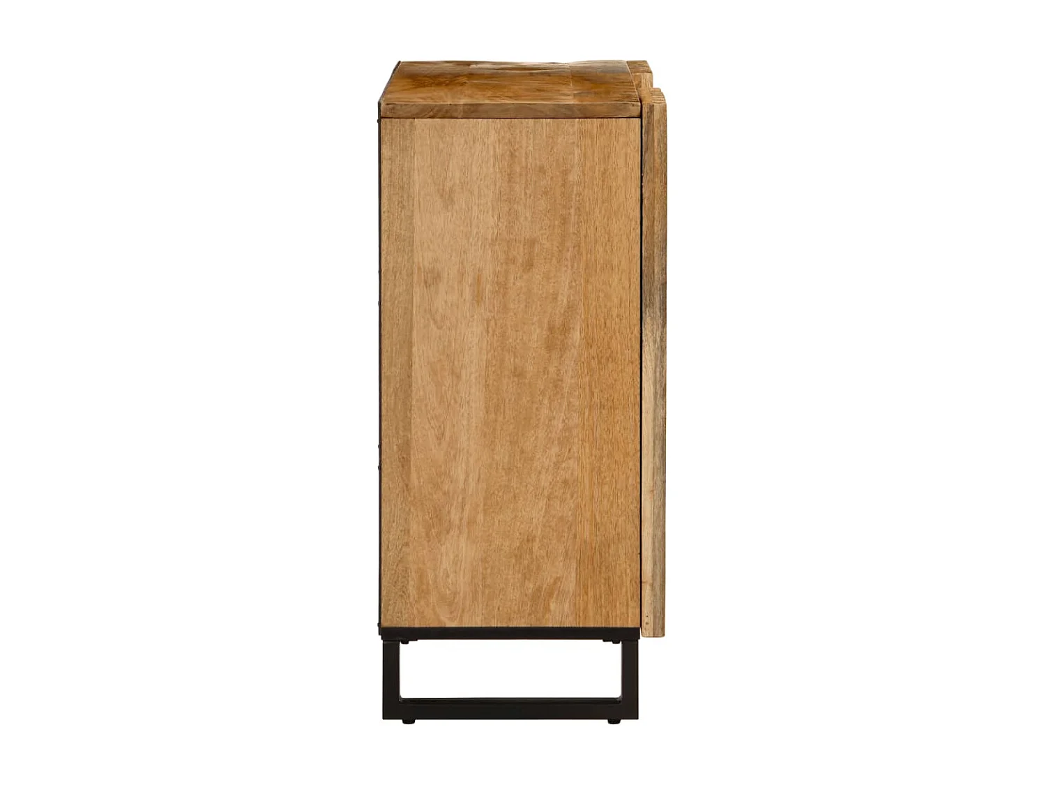 Aparador 90x34x75 cm madeira de mangueira maciça crua