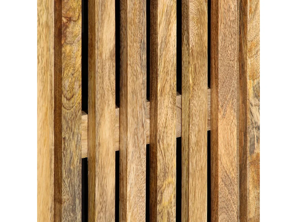 Aparador 90x34x75 cm madeira de mangueira maciça crua