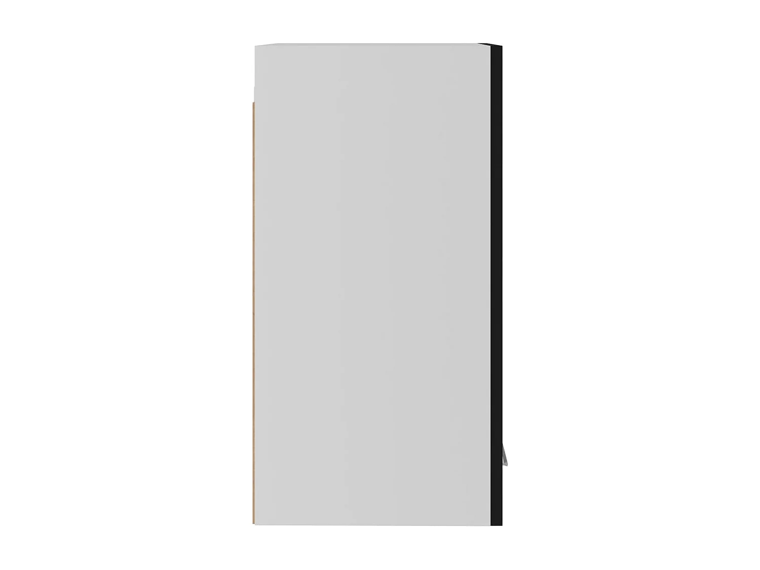 Armoire suspendue Noir 29,5x31x60 cm Bois d'ingénierie