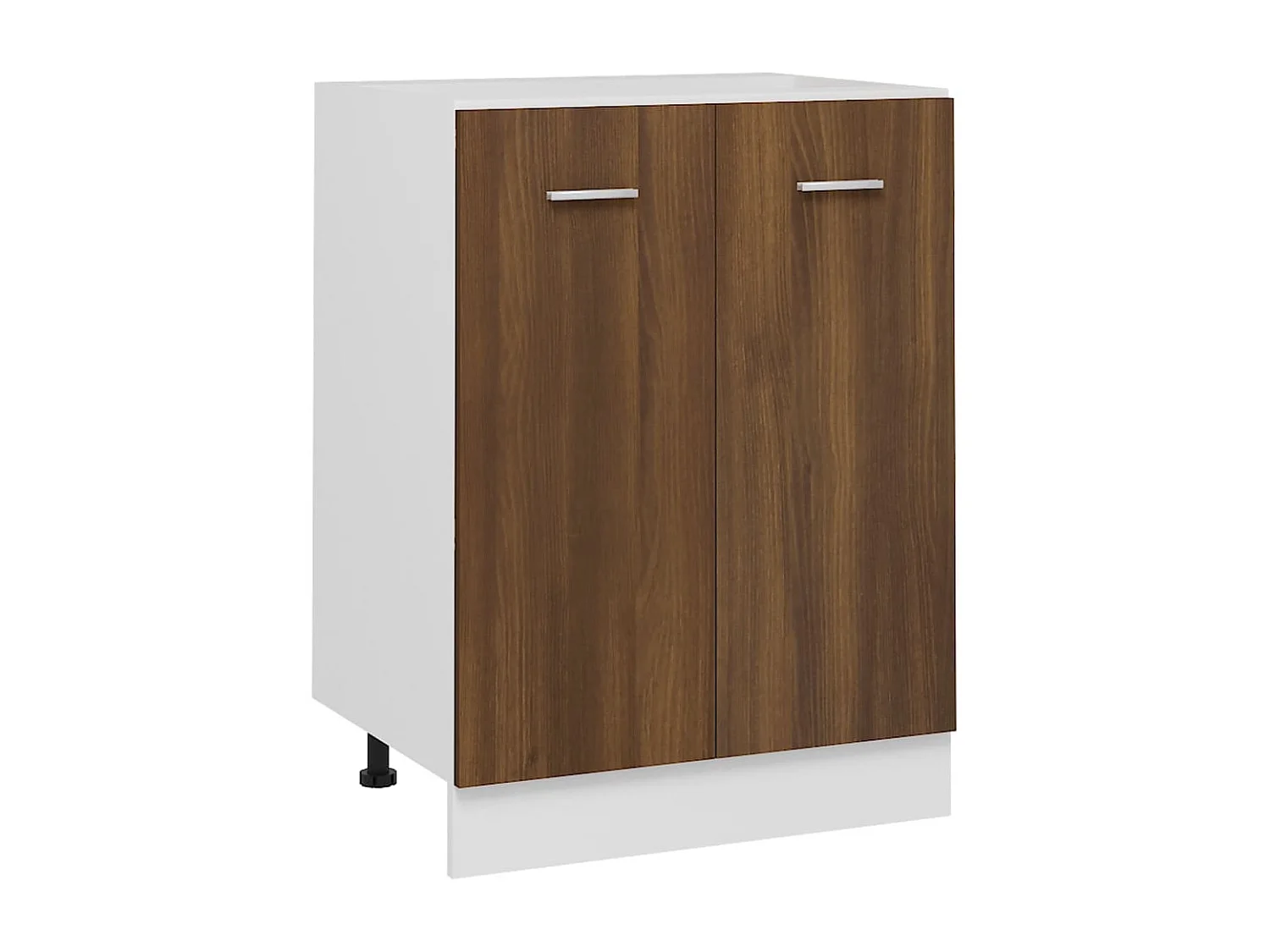 Armoire de plancher Chêne marron 60x46x81,5cm Bois d'ingénierie