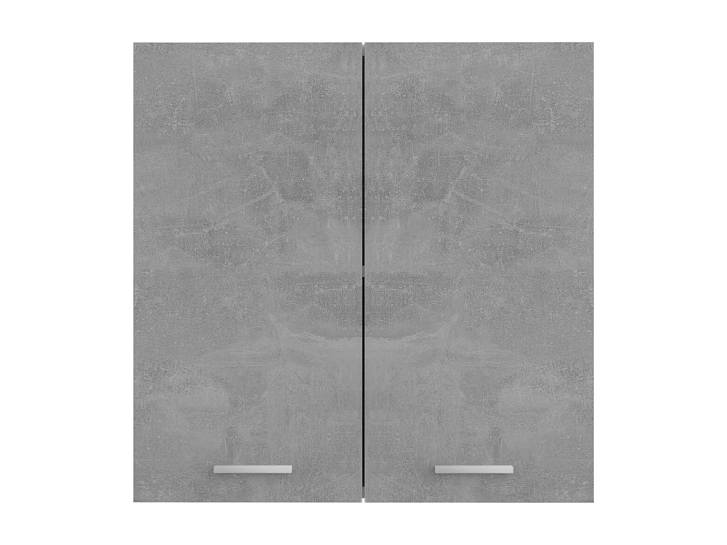 Armoire suspendue Gris béton 60x31x60 cm Bois d’ingénierie