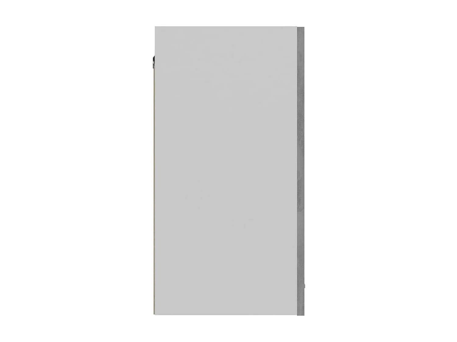 Armoire suspendue Gris béton 60x31x60 cm Bois d’ingénierie