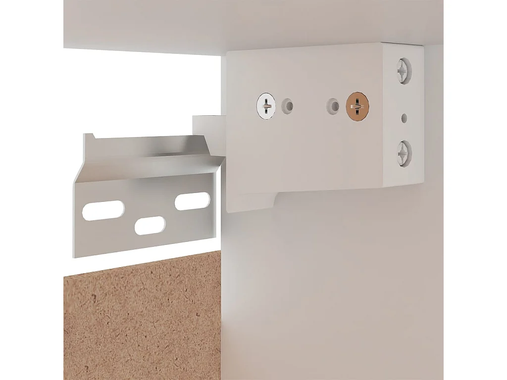 Mobile pensile Nero 60x31x60 cm MDF