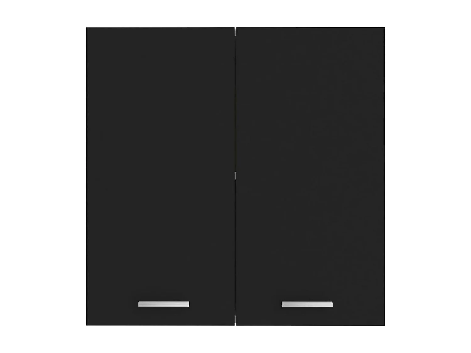 Armoire suspendue Noir 60x31x60 cm Bois d'ingénierie