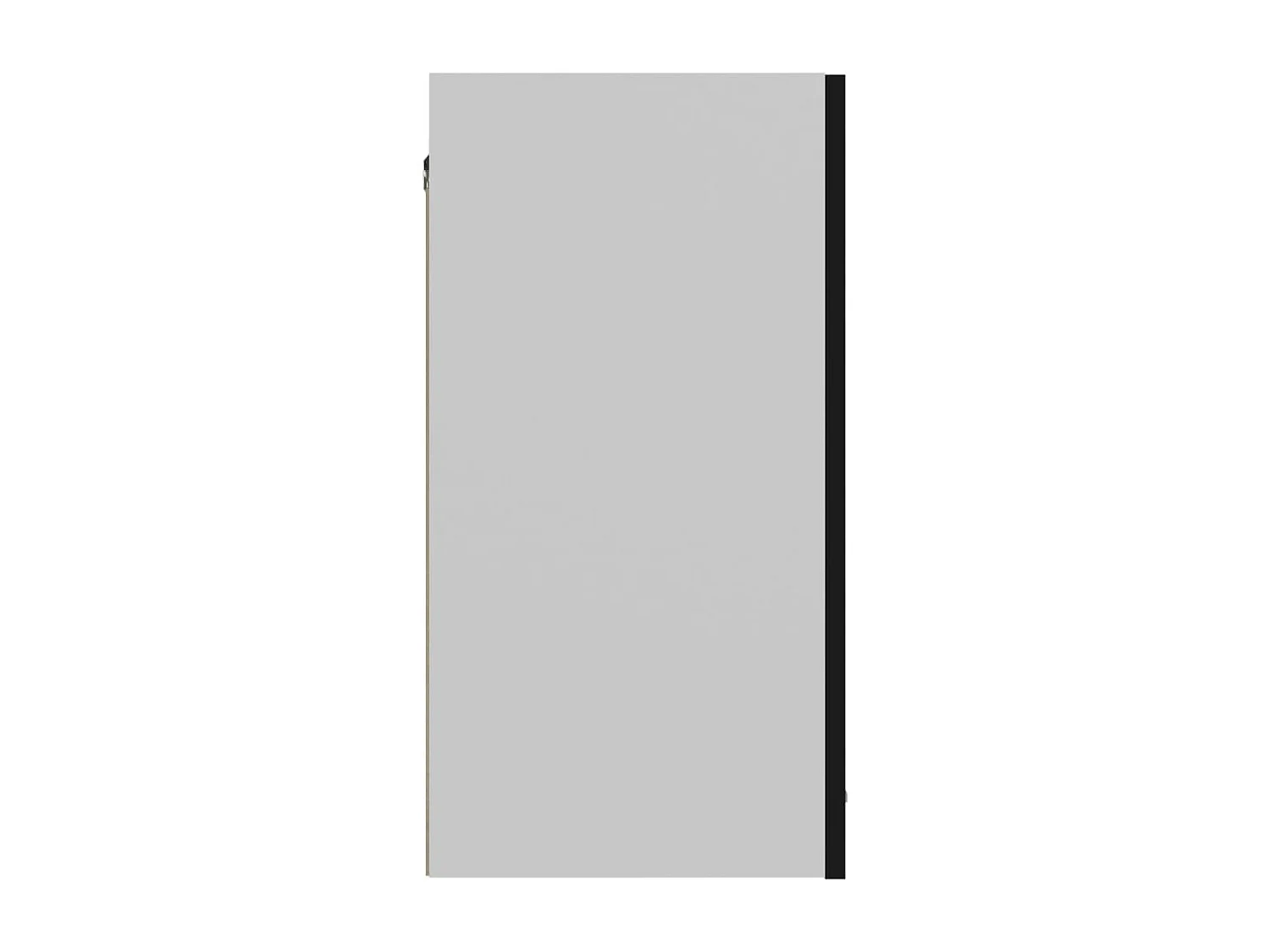 Armoire suspendue Noir 60x31x60 cm Bois d'ingénierie