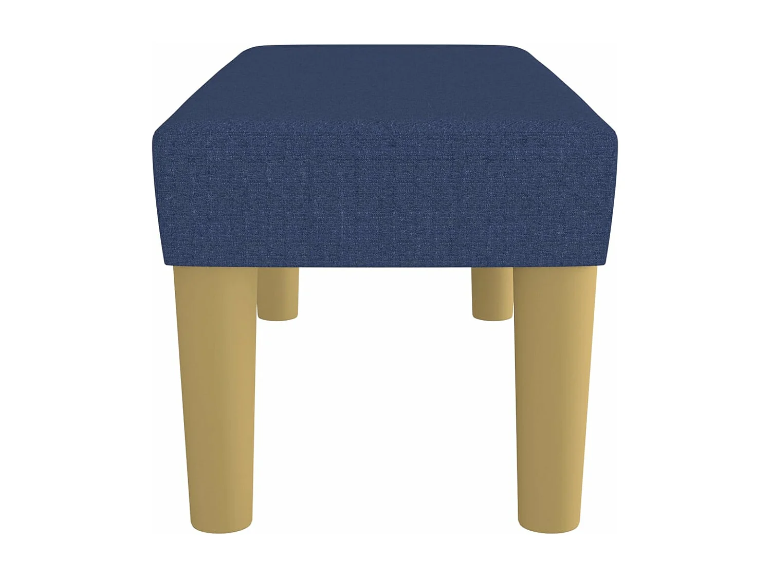 Banc Bleu 70x30x30 cm Tissu