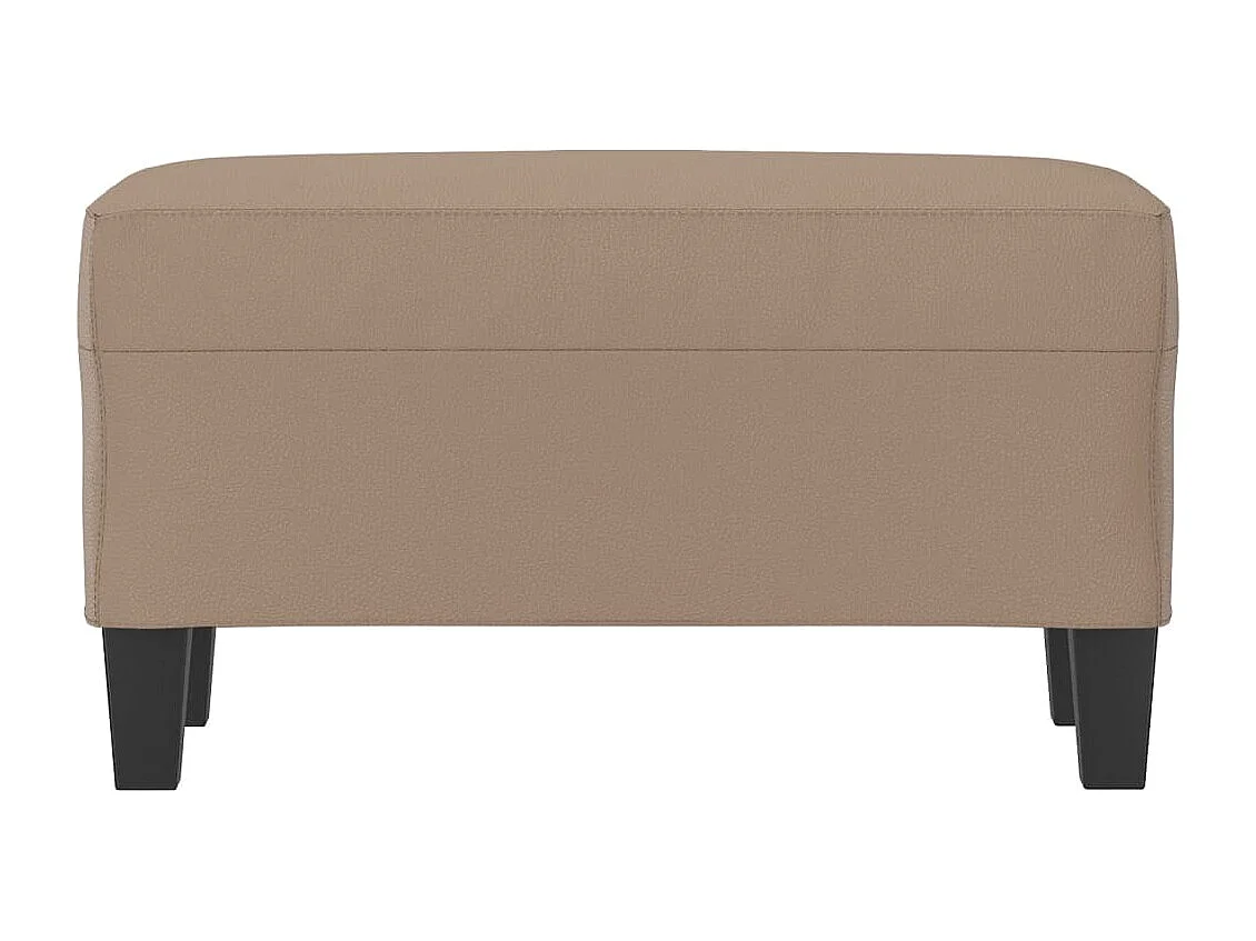 Banc Cappuccino 70x35x41 cm Similicuir