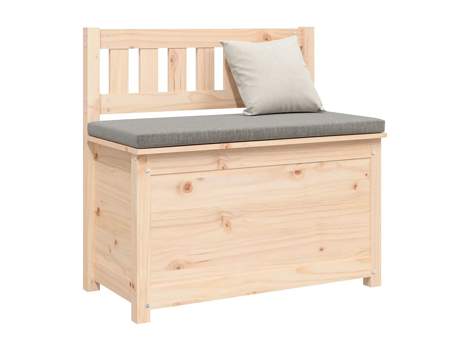 Panca 80x41x77 cm Legno di pino massiccio