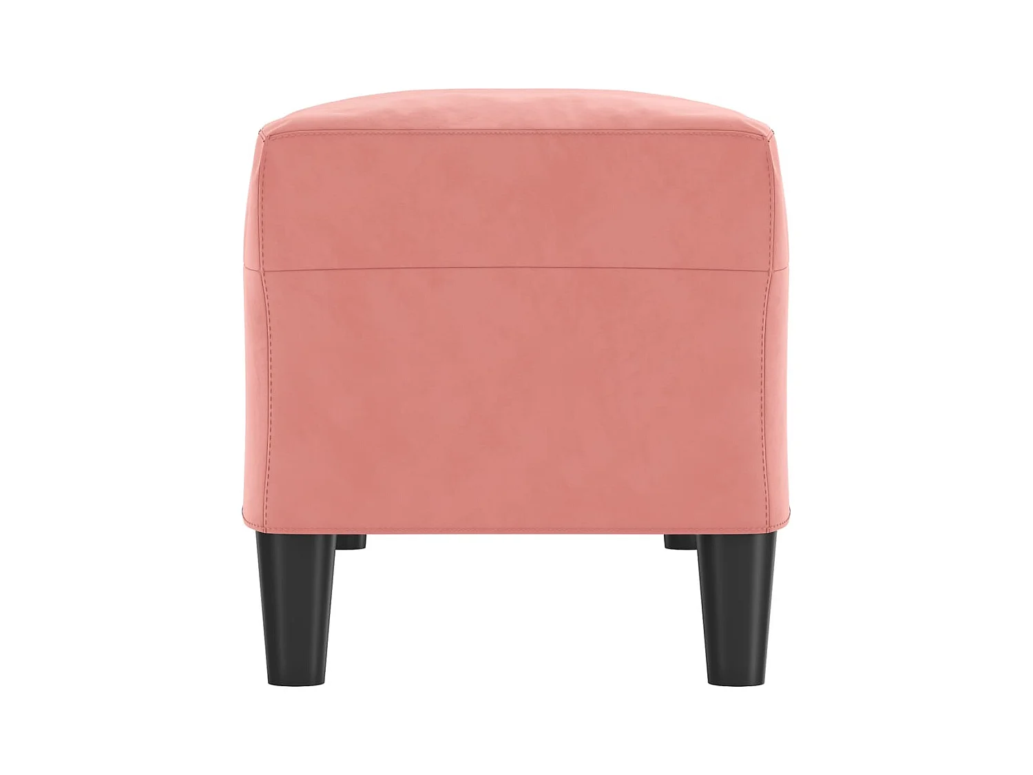 Banc Rose 100x35x41 cm Velours