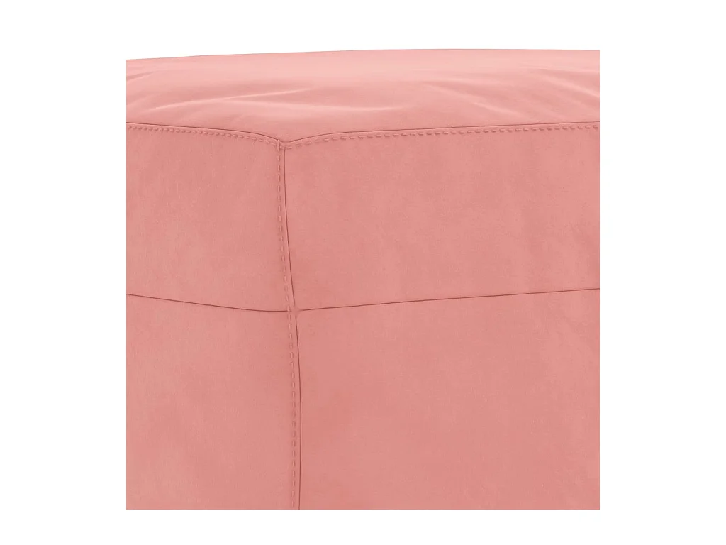 Banc Rose 100x35x41 cm Velours