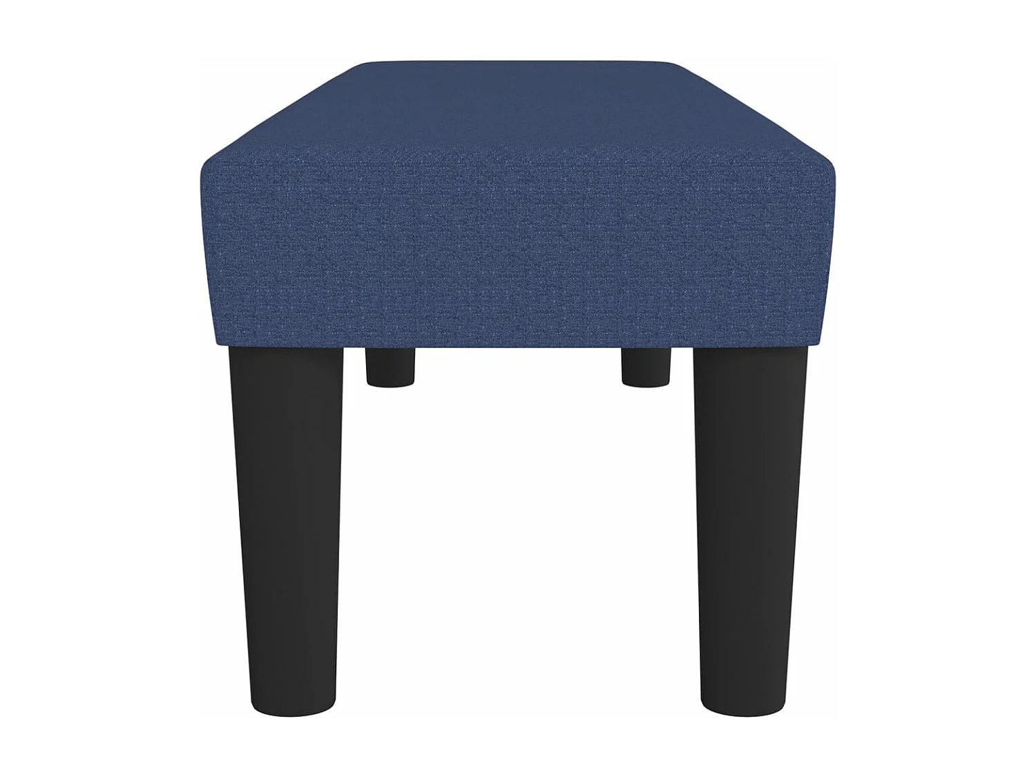 Banc Bleu 100x30x30 cm Tissu