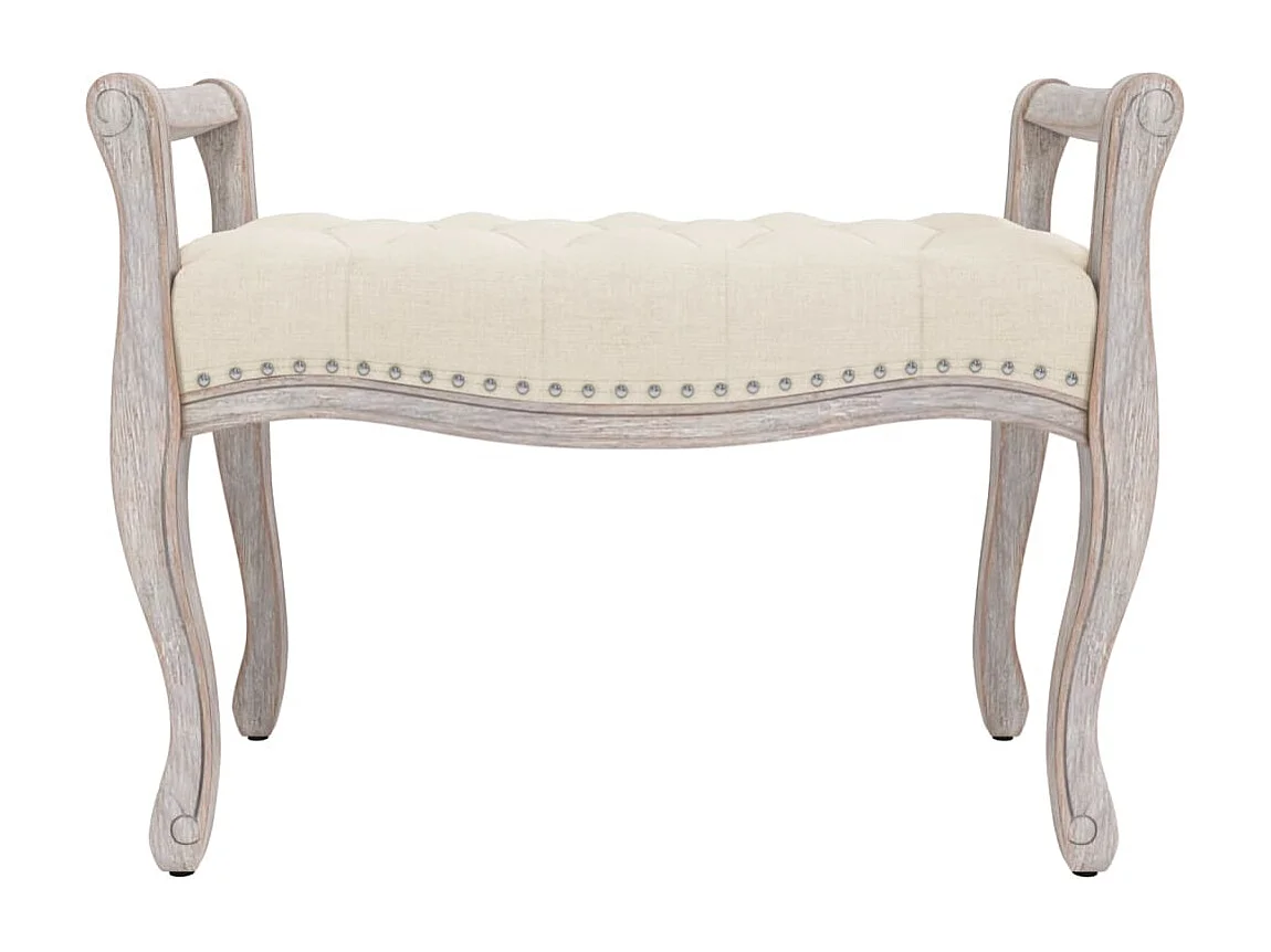 Bank 80x45x60 cm Leinen