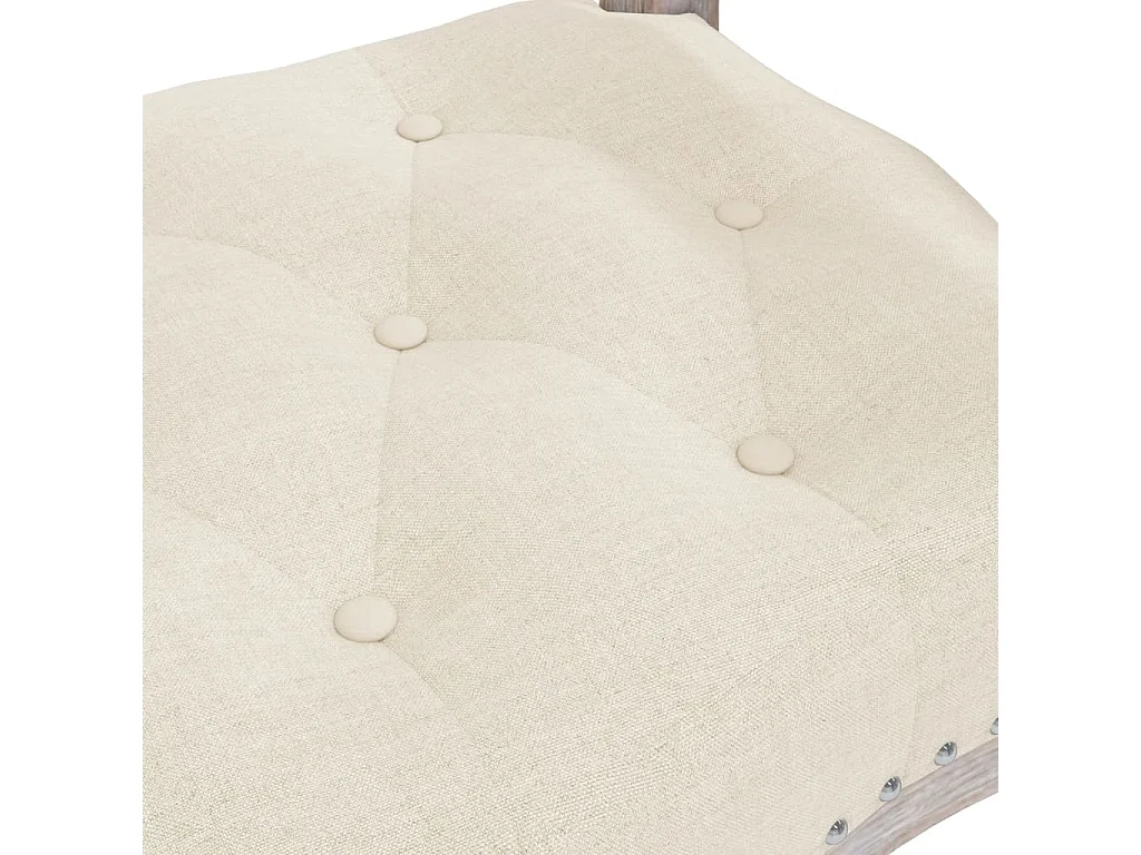 Bank 80x45x60 cm Leinen