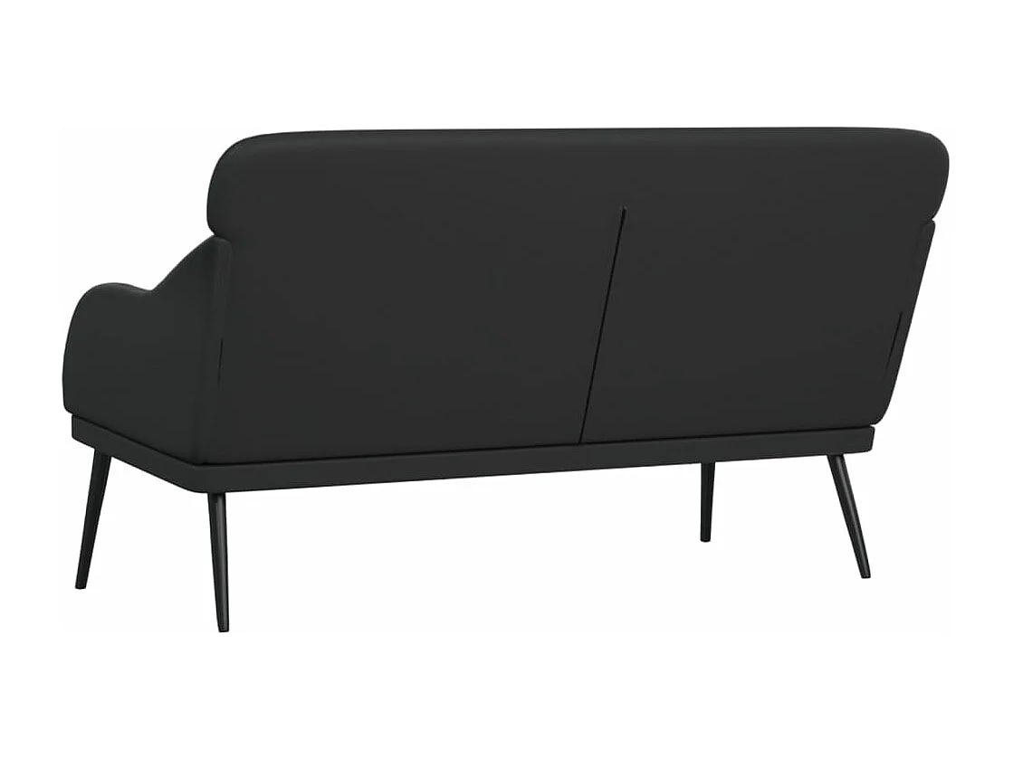Panca Nera 110x76x80 cm Ecopelle