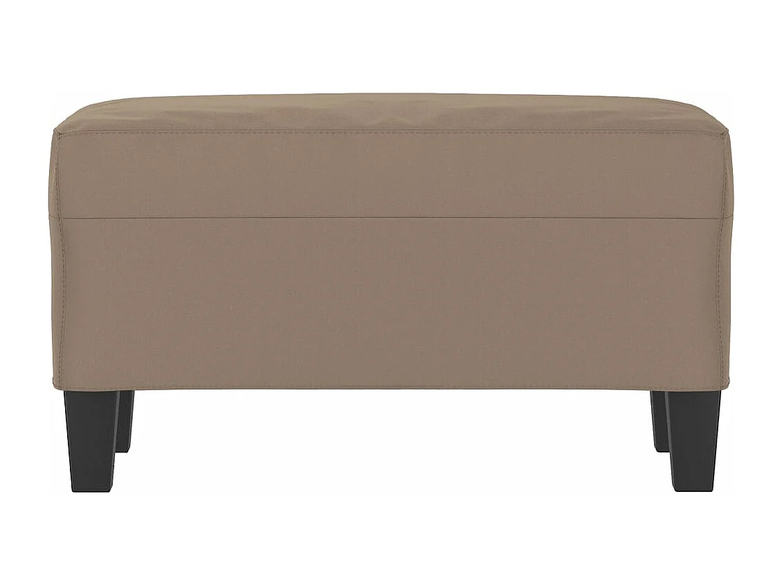 Panca Tortora 70x35x41 cm Tessuto in Microfibra