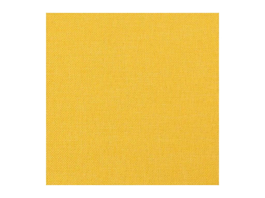 Banc Jaune clair 70x35x41 cm Tissu