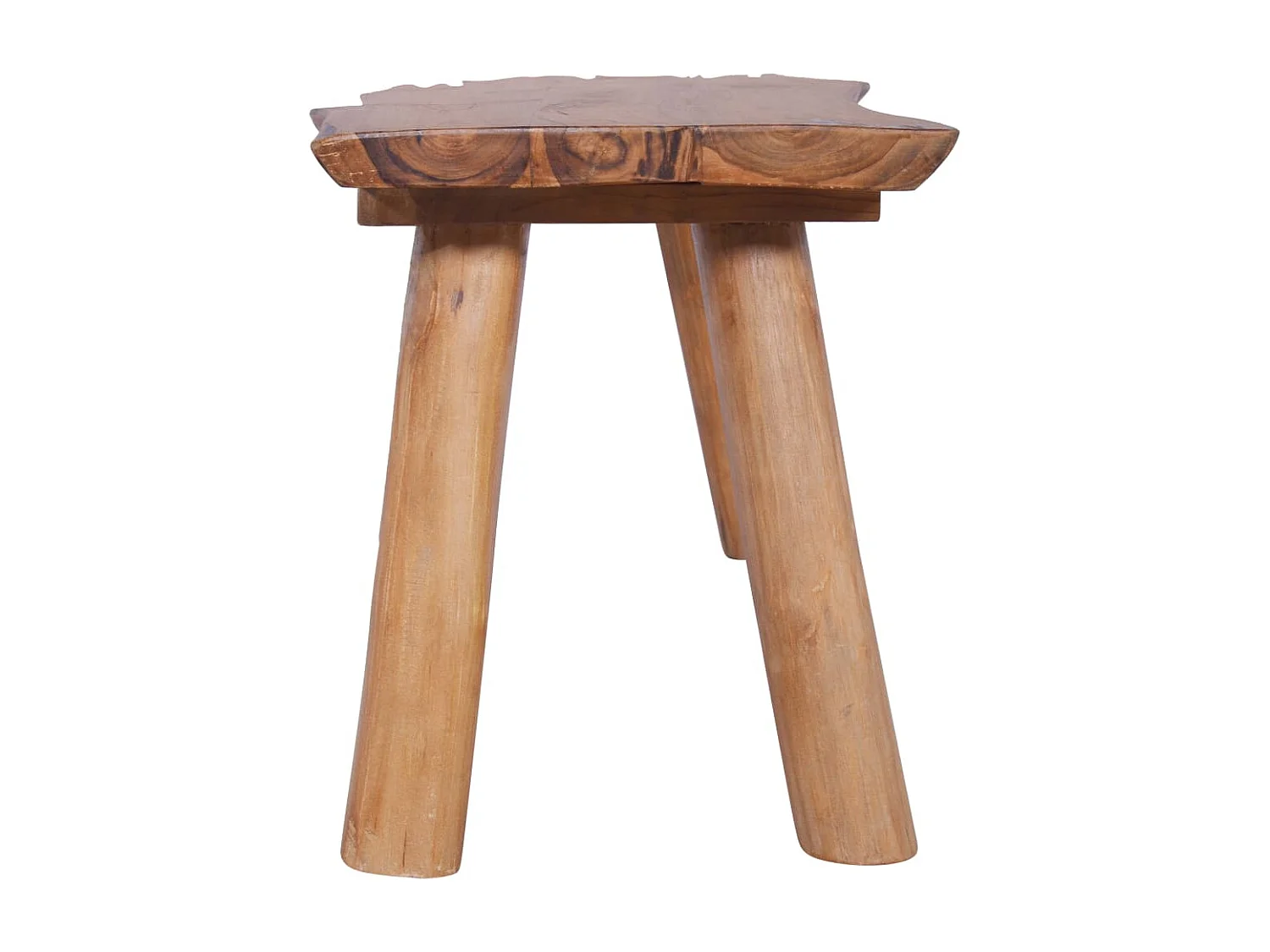 Banco de jardín 120 cm Madera maciza de teca