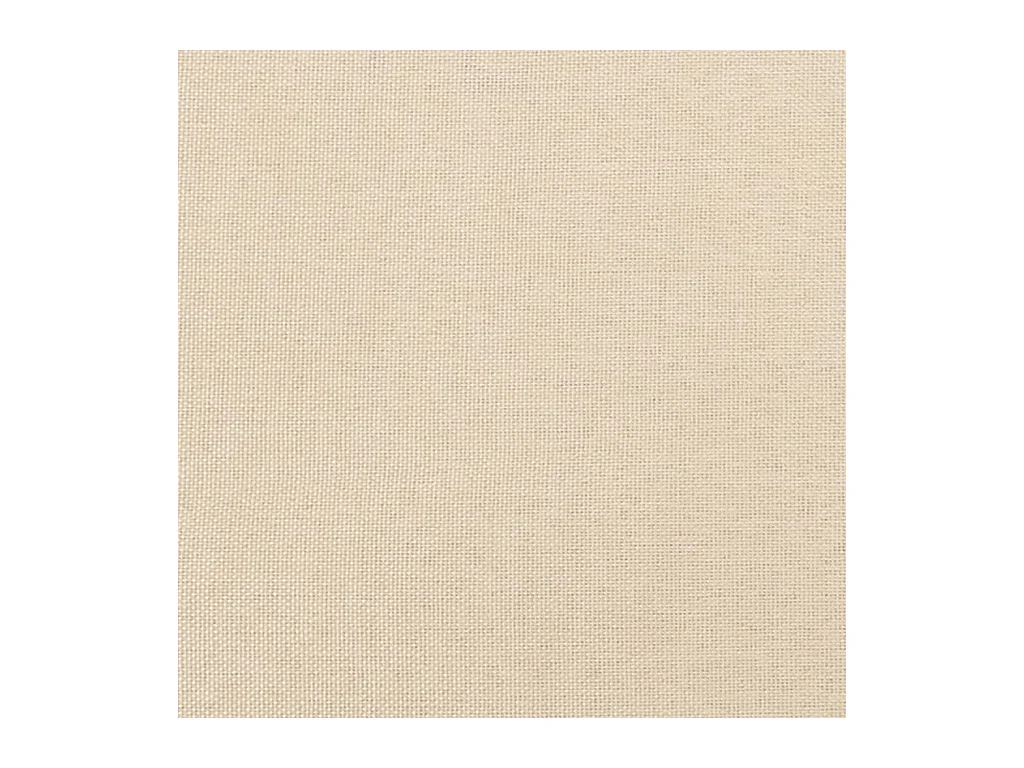 Banc Crème 100x30x30 cm Tissu