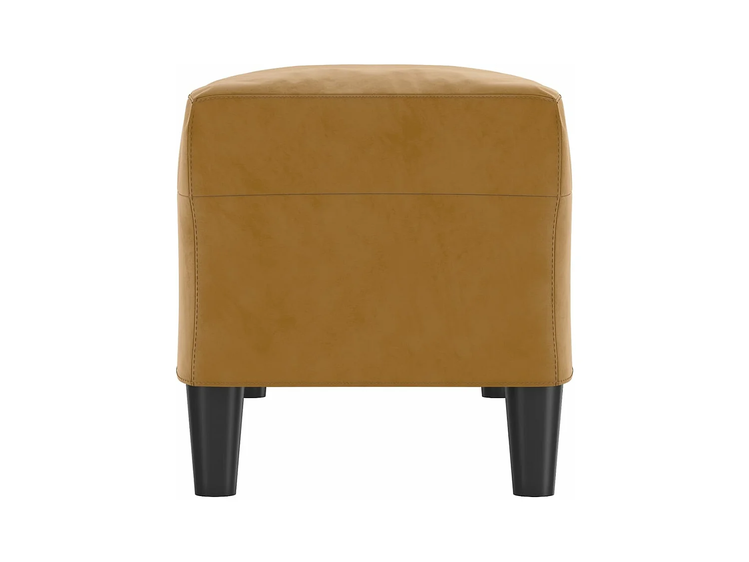 Banc Marron 100x35x41 cm Velours