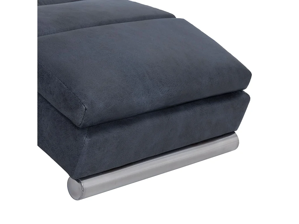 Sillón de salón Gris Piel sintética