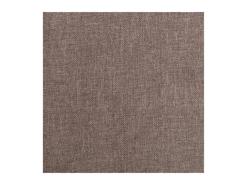 Chaise à bascule avec tabouret Taupe Tissu